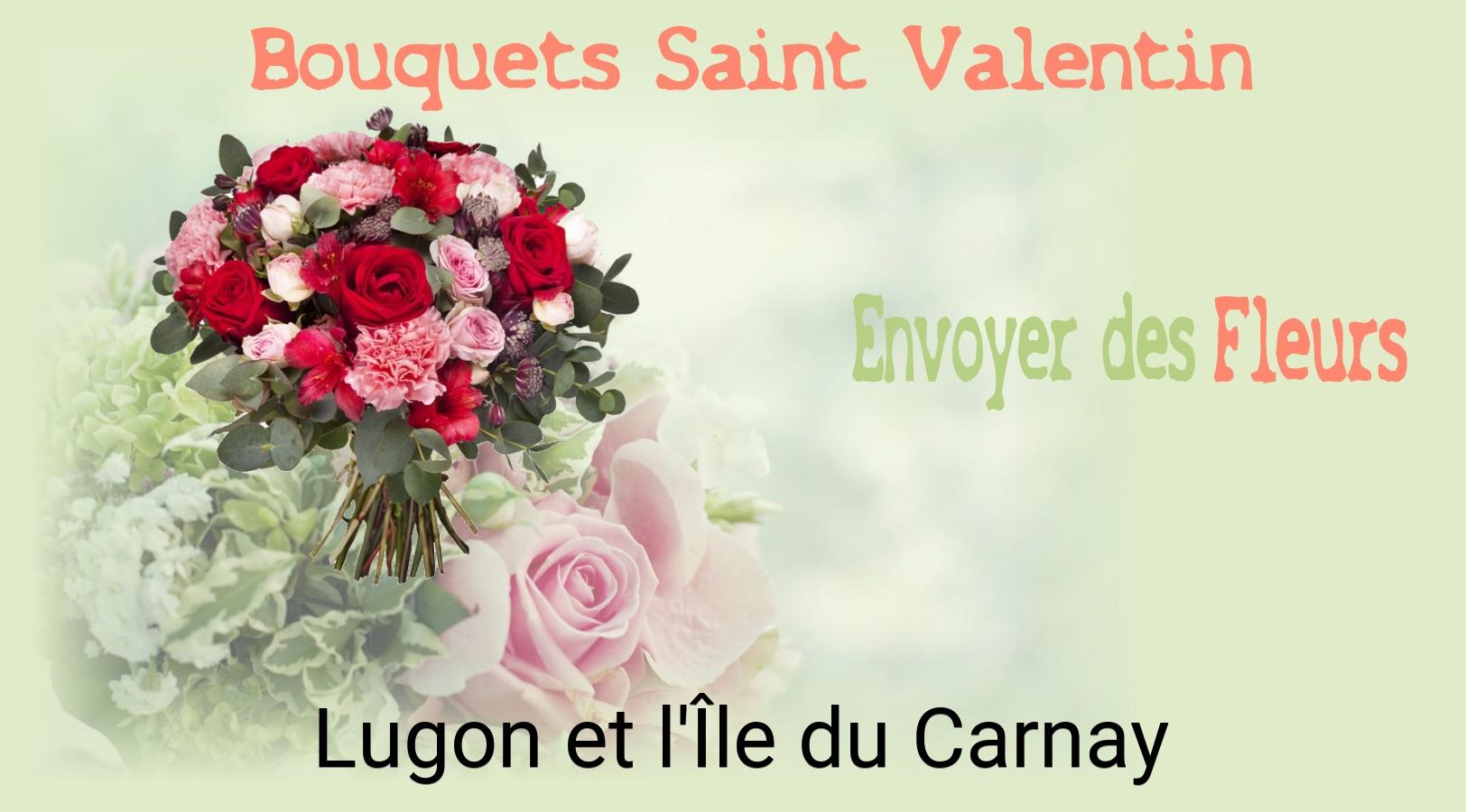 Roses de Saint-Valentin livrées à Lugon-et-l'Île-du-Carnay